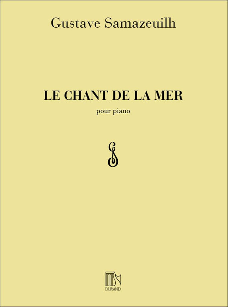 Chant De La Mer Piano